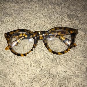 Cheetah Print Glasses